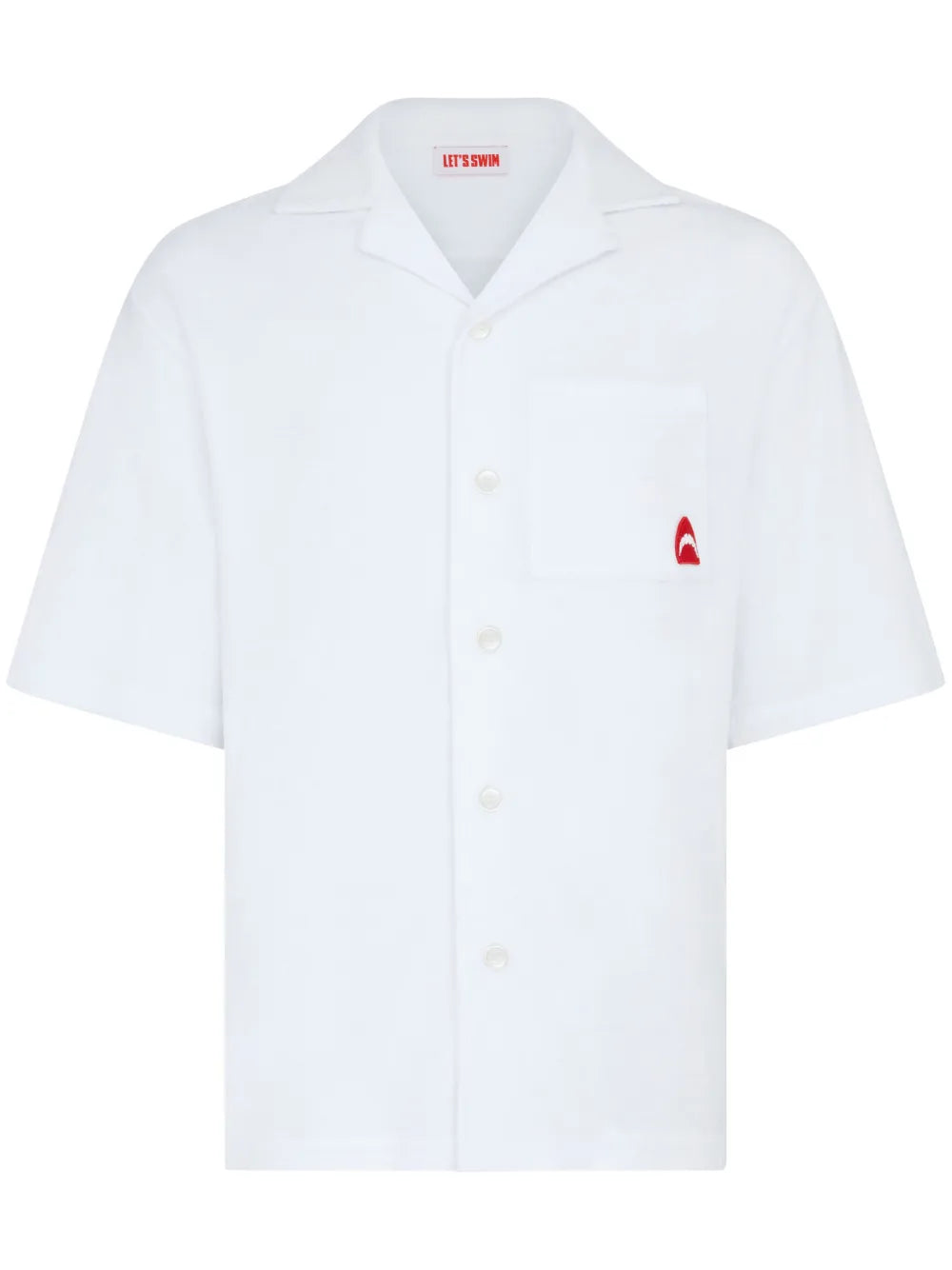 Shark-Embroidered Shirt
