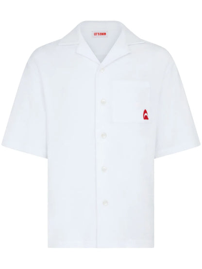 Shark-Embroidered Shirt