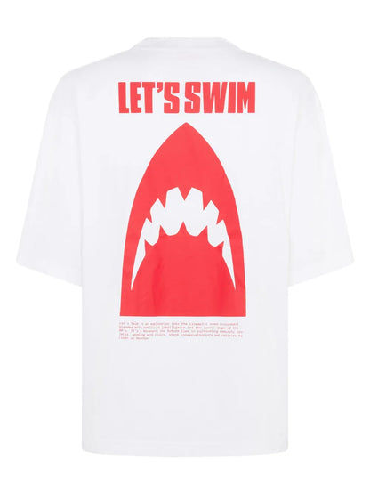 Shark-Print T-Shirt