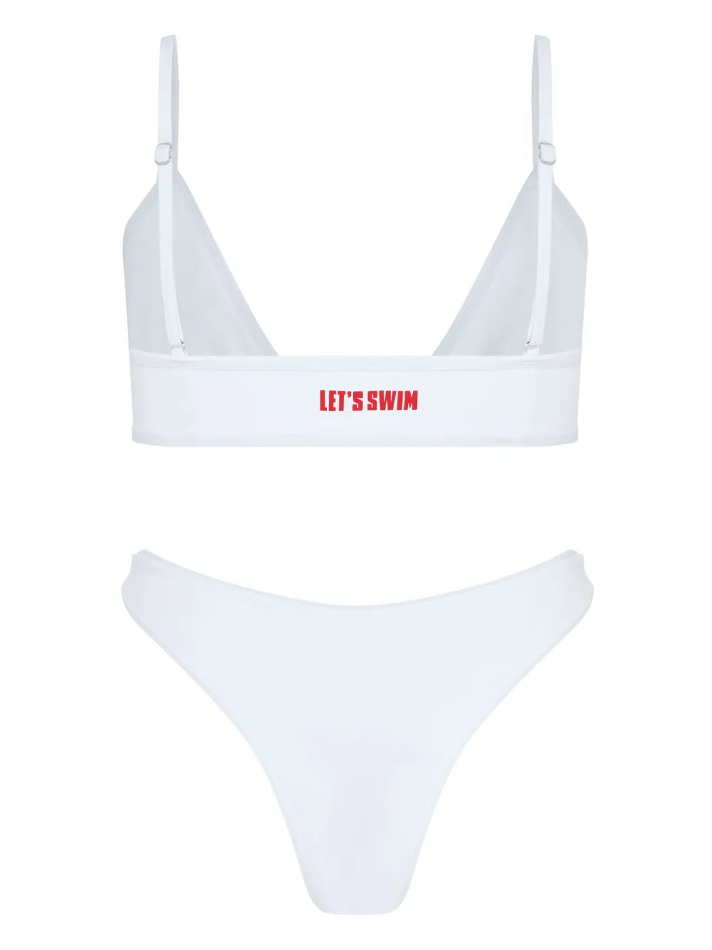 White Shark-Logo Bikini Top