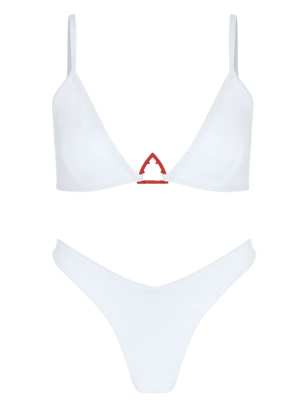 White Shark-Logo Bikini Top