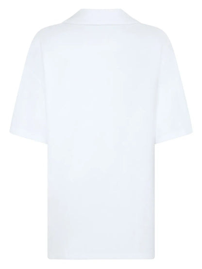 White Shark-Logo Mini Dress