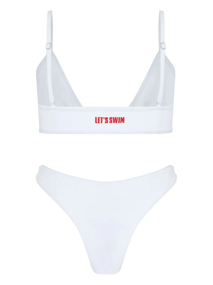 High-Rise Brazilian-Style Bikini Bottoms