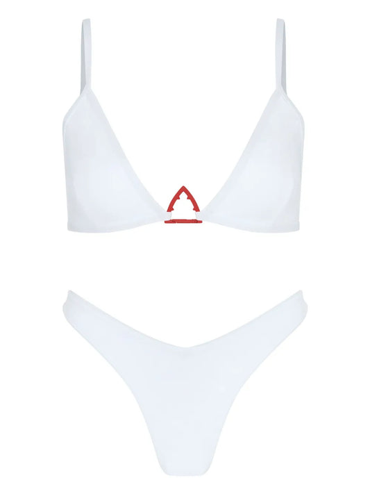 High-Rise Brazilian-Style Bikini Bottoms