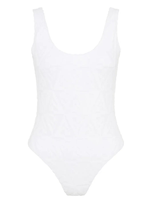 Jacquard-Shark Towlling Swimsuit