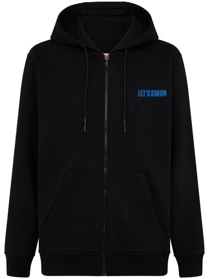 Shark-Print Hoodie