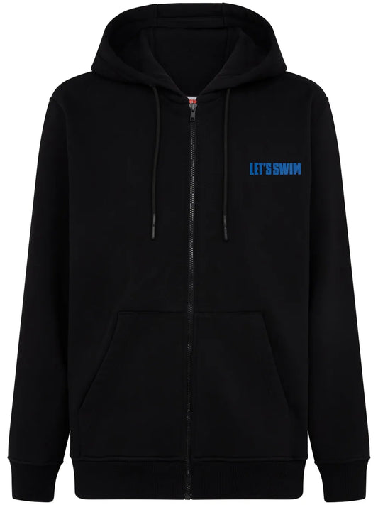 Shark-Print Hoodie