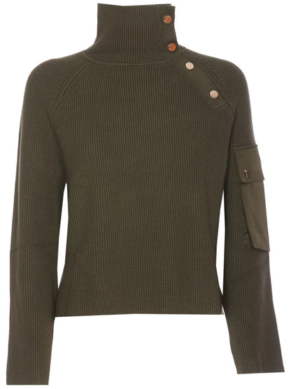 Buttoned Sweater