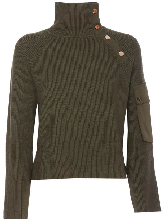 Buttoned Sweater