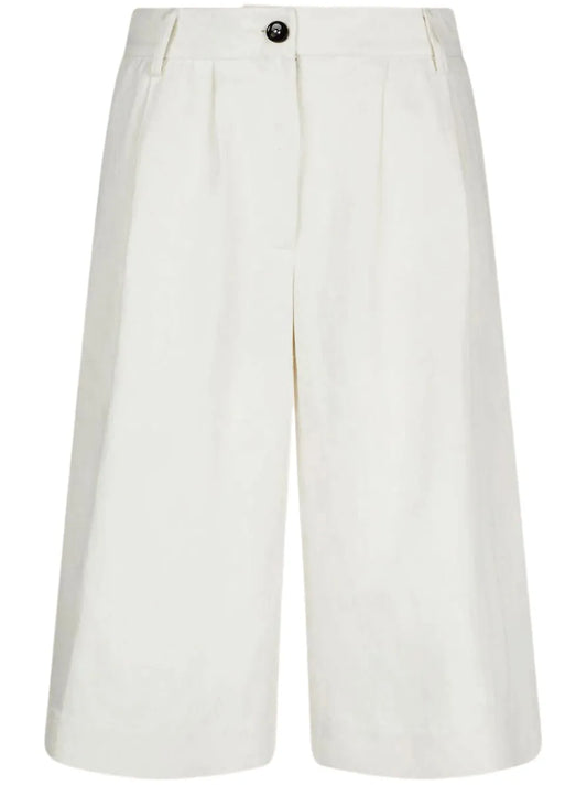 Silk-Blend Shorts