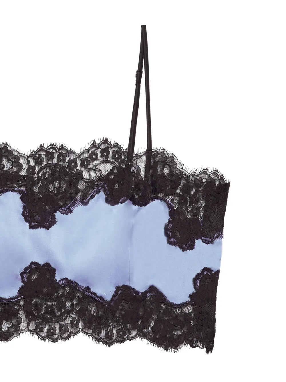 Lace-Trim Bandeau Top