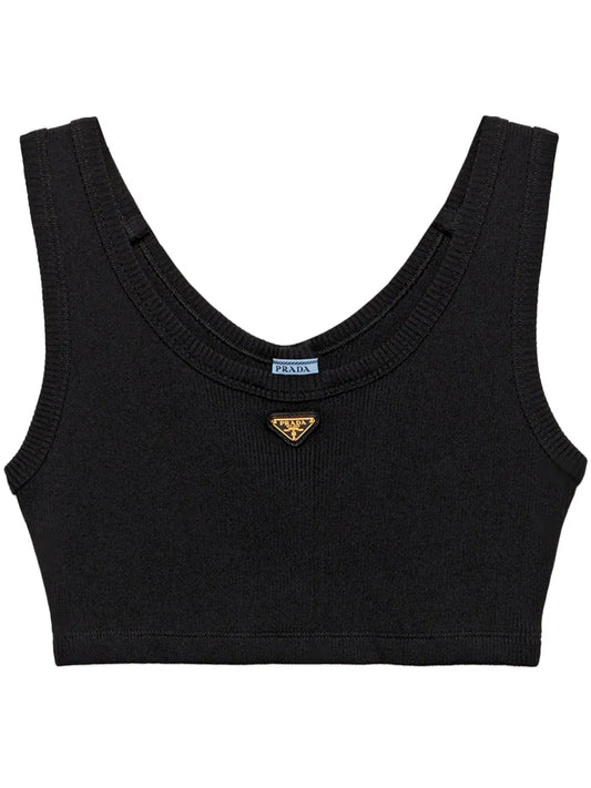 Triangle-Logo Tank Top