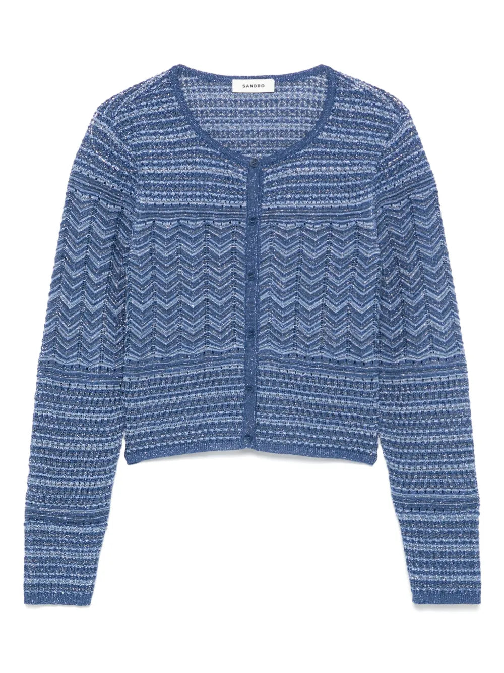 Glitter-Knit Cardigan