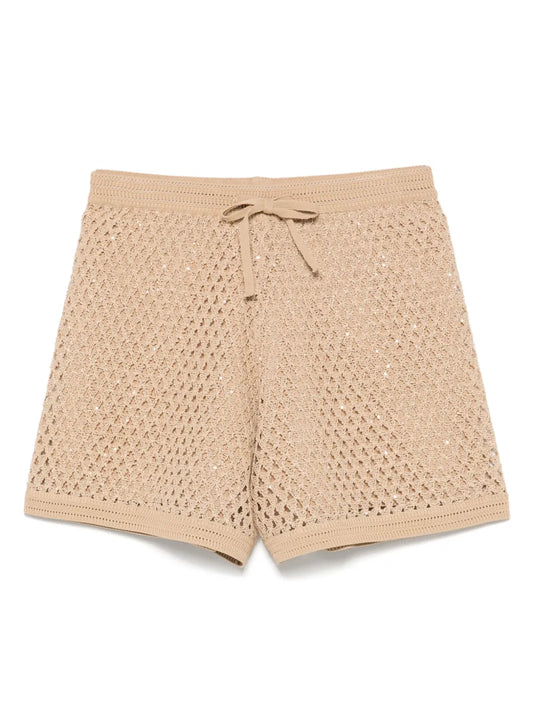 Open-Knit Shorts