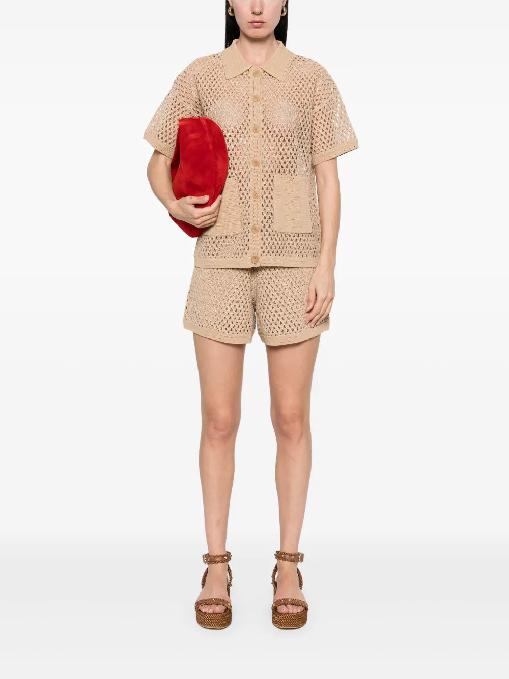 Open-Knit Shirt