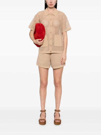 Open-Knit Shirt