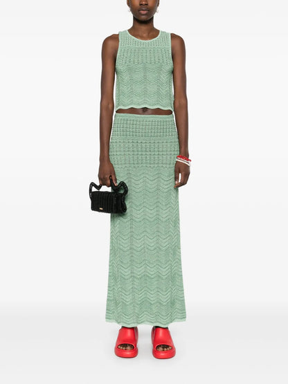Knitted Maxi Skirt