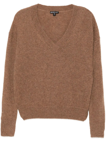 Cashmere V-Neck Jumper