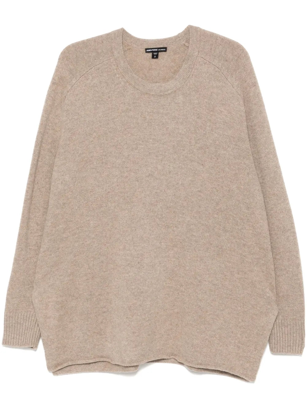 Cashmere Side-Slits Jumper