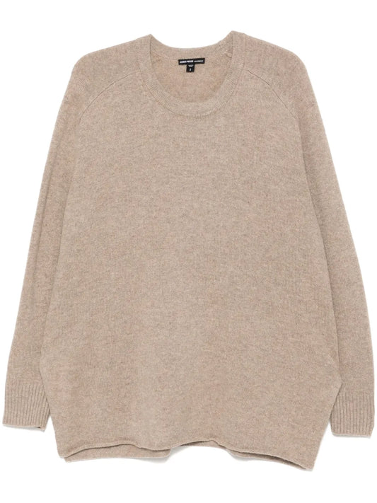 Cashmere Side-Slits Jumper
