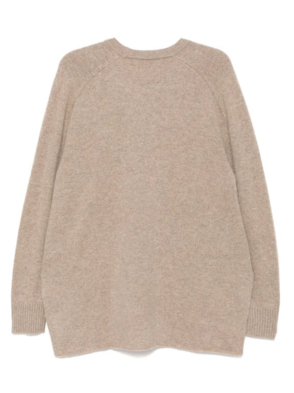 Cashmere Side-Slits Jumper