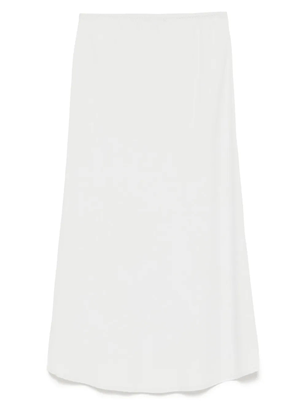 Bias-Cut Sateen Skirt