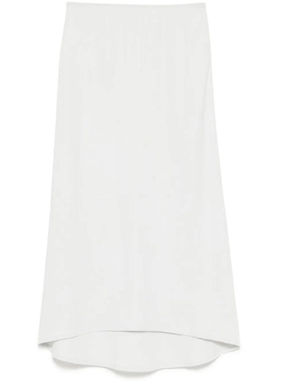 Bias-Cut Sateen Skirt