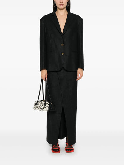 Pinstripe Blazer