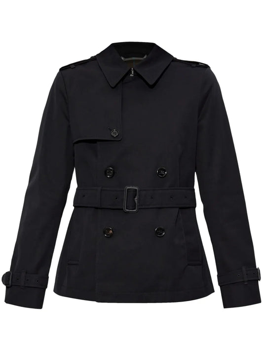 Double-Breasted Trench Jacket