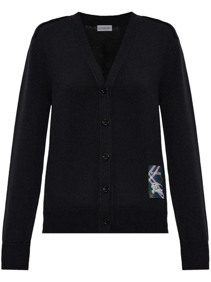 Wool V-Neck Cardigan