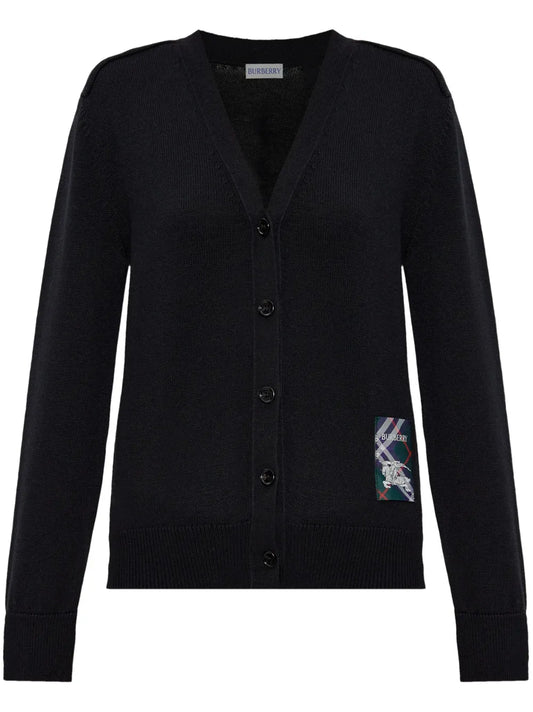 Wool V-Neck Cardigan