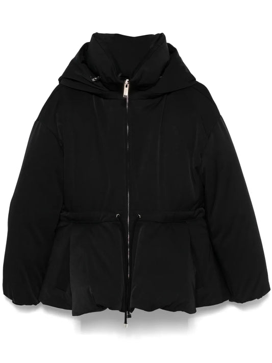 Peplum Puffer Jacket