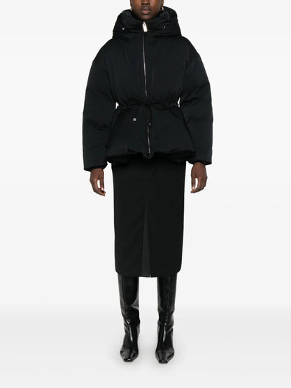 Peplum Puffer Jacket