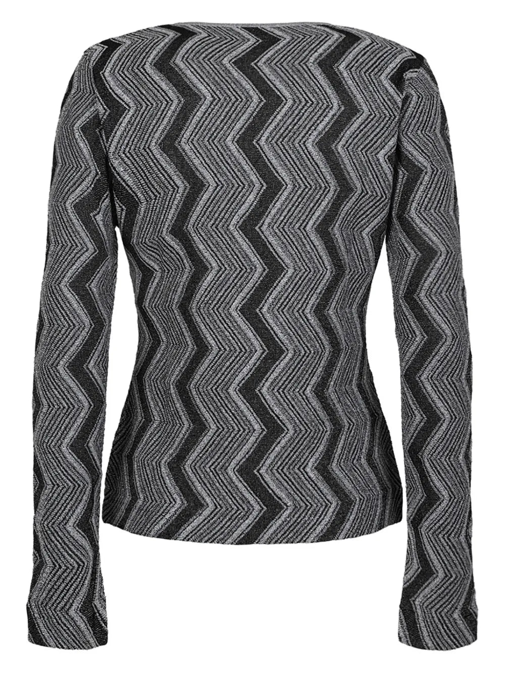 Zigzag Metallic Jumper