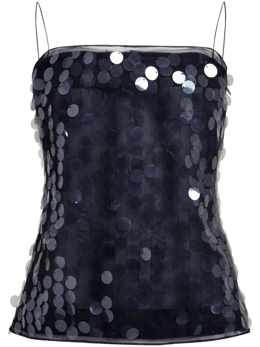 Suero Sequin-Embellished Top