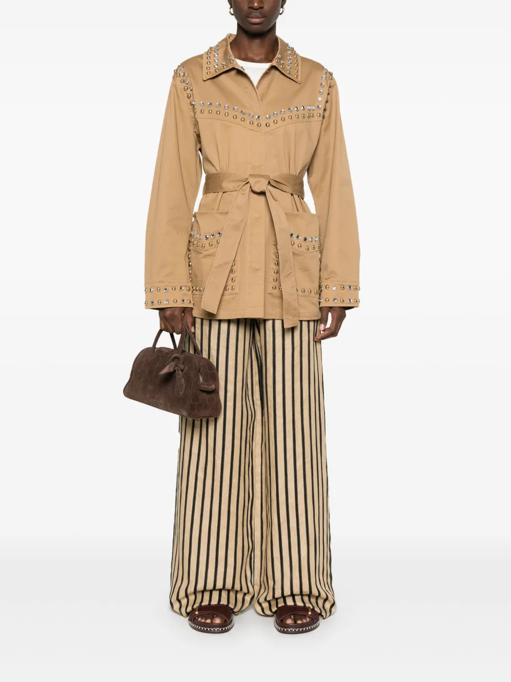 Stud-Embellished Jacket