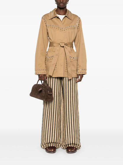 Stud-Embellished Jacket