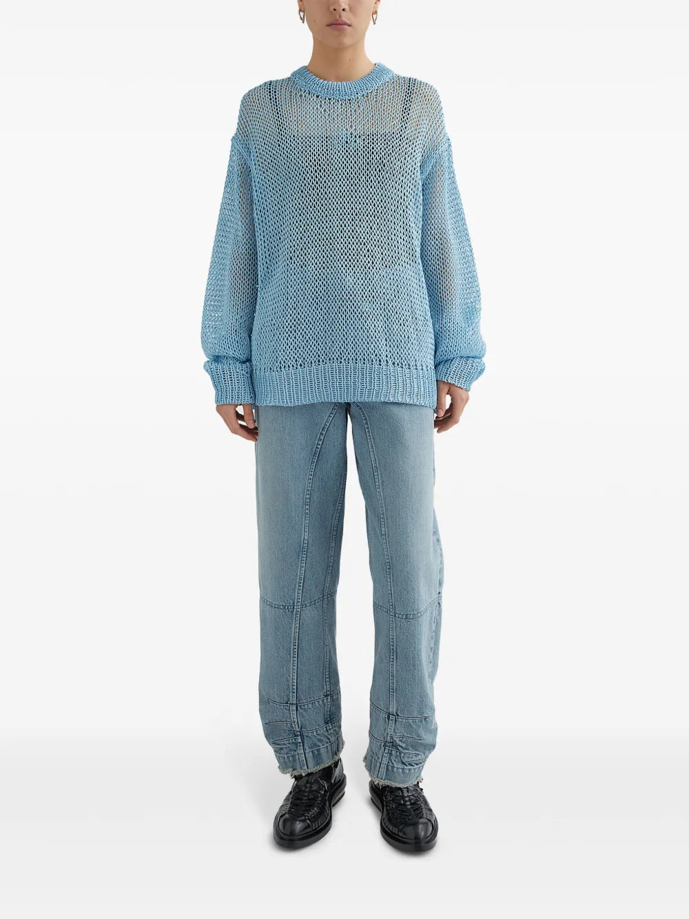 Open-Knit Sweater