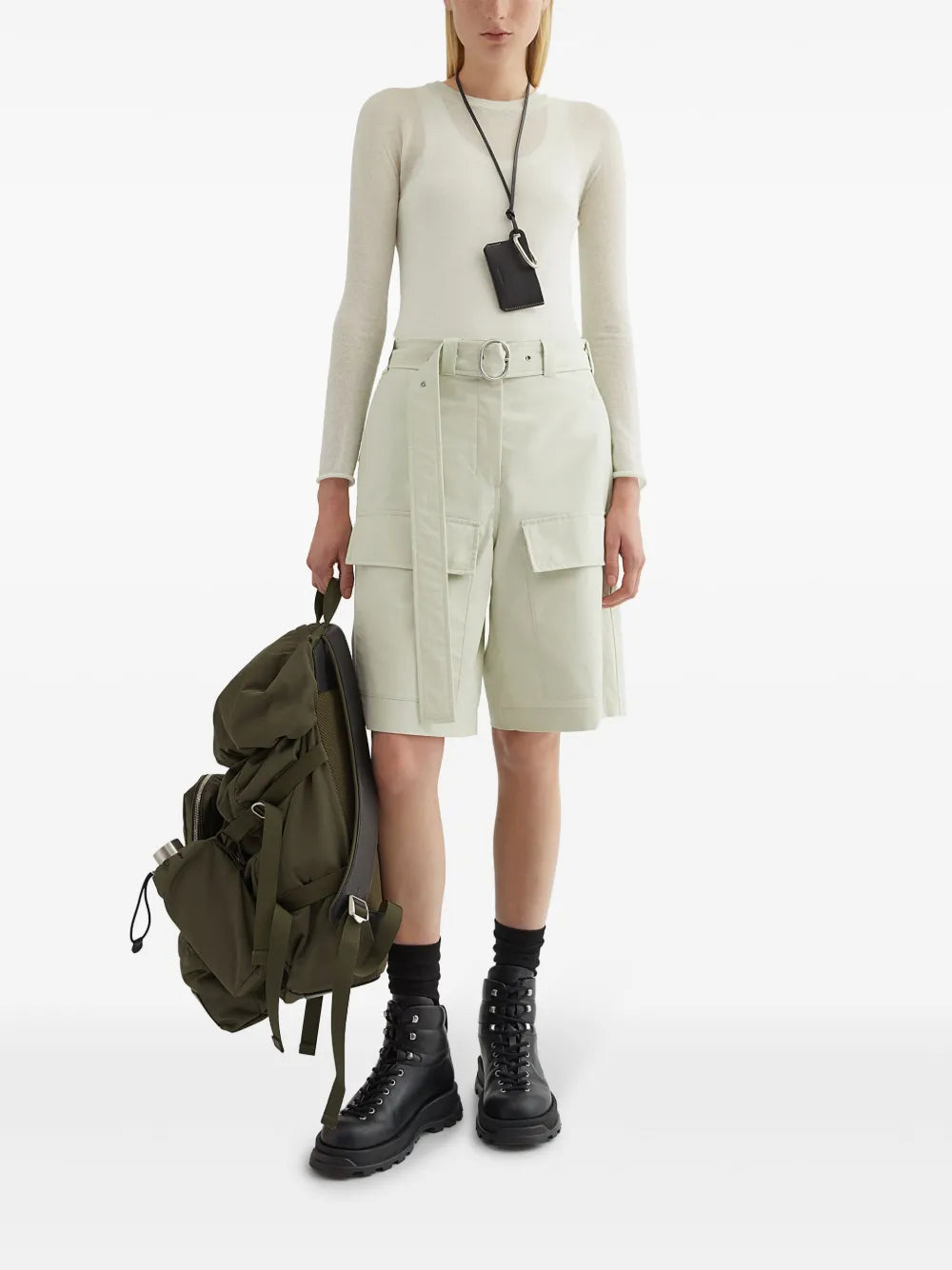 Belted Shorts