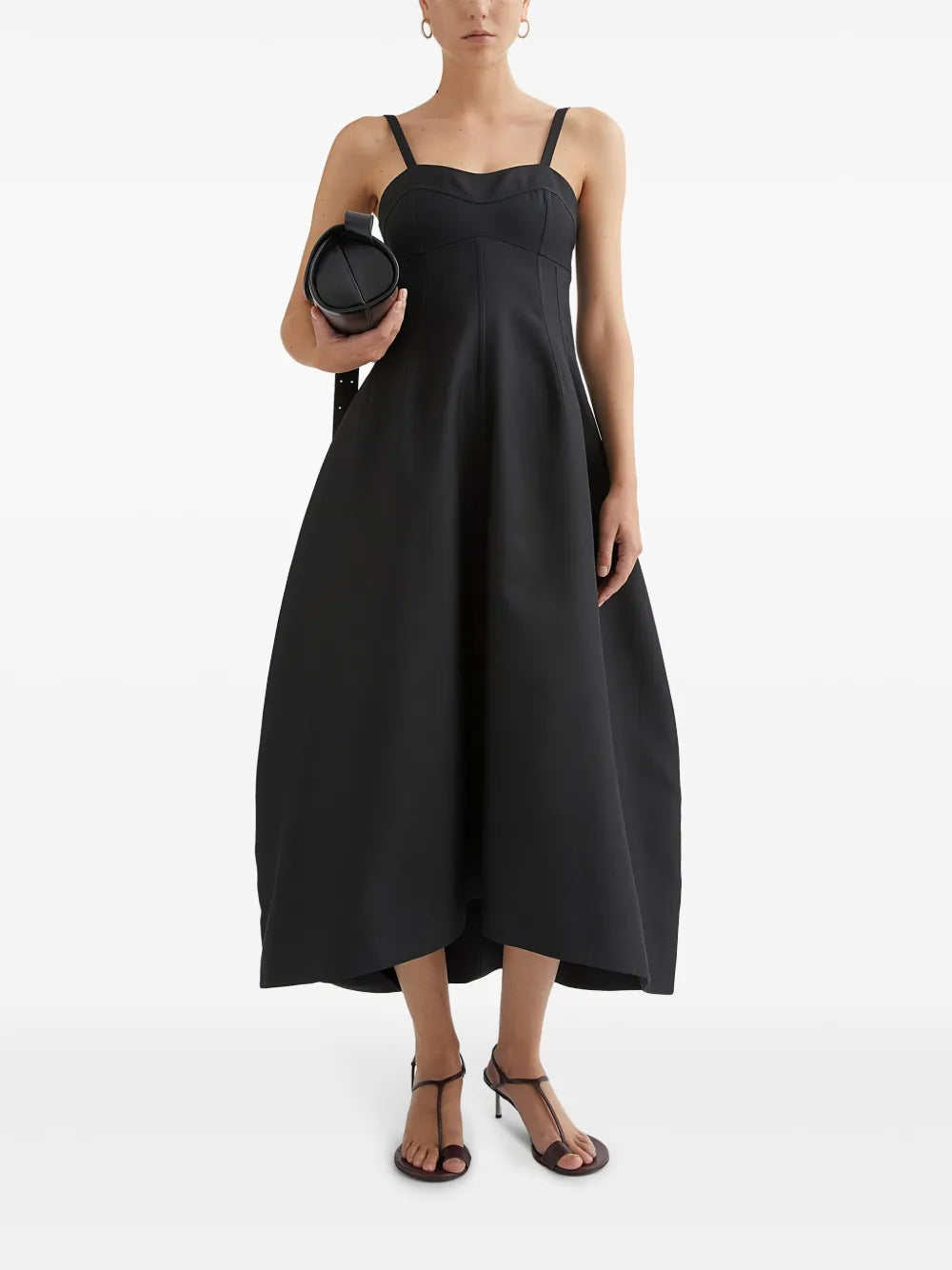 Bustier-Style Midi Dress