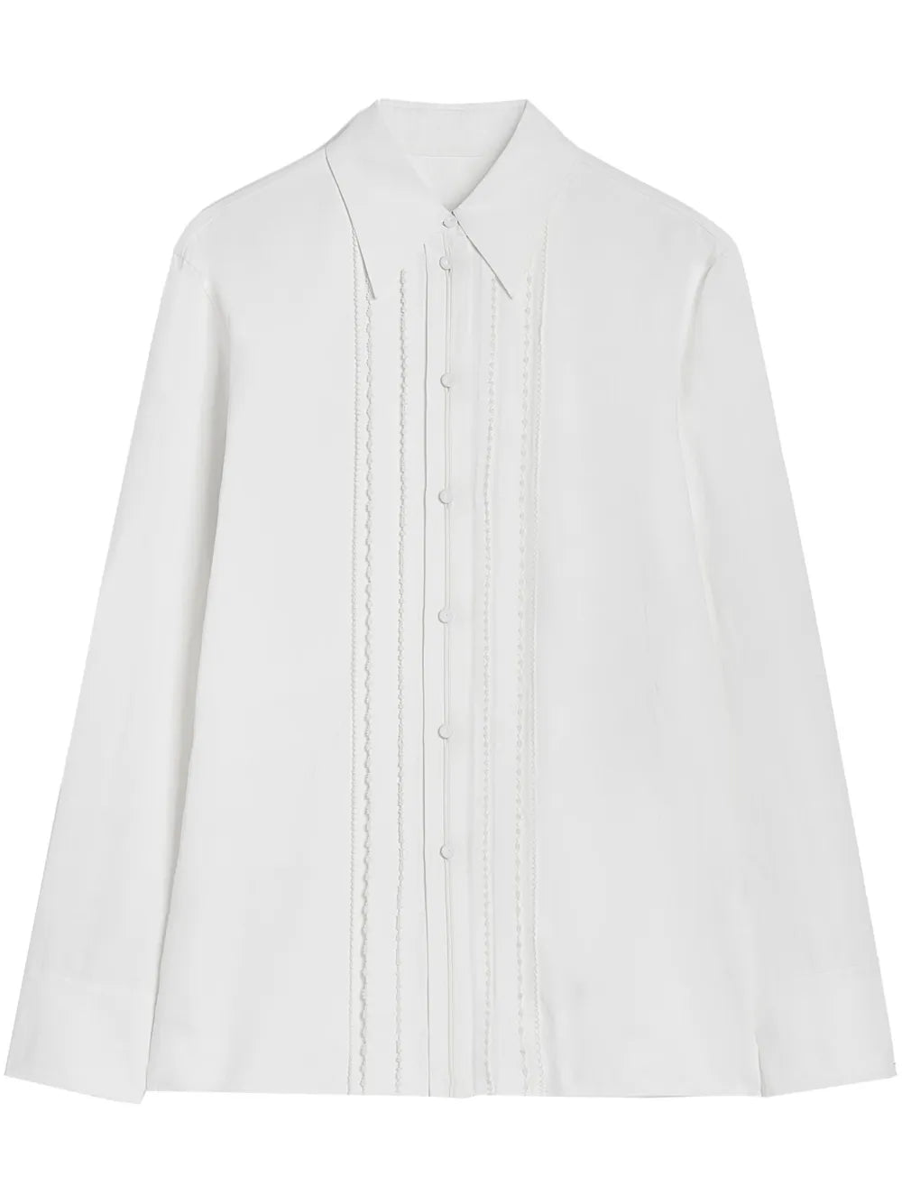 Pleated Long Sleeves Shirt