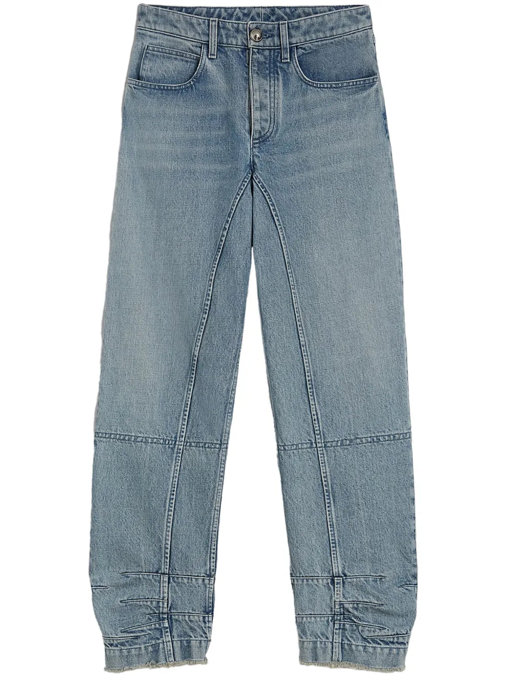 Tapered-Leg Jeans