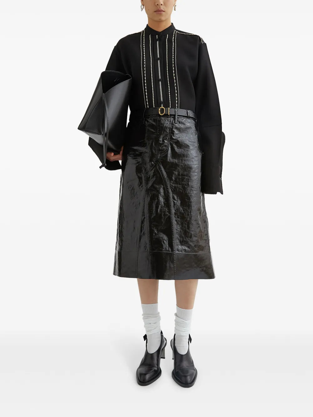 Pleated Shirt
