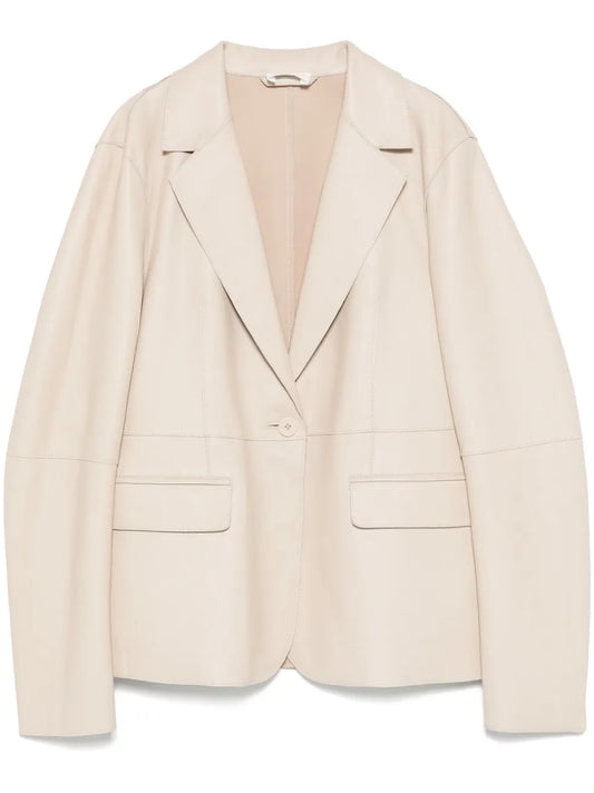 Leather Blazer