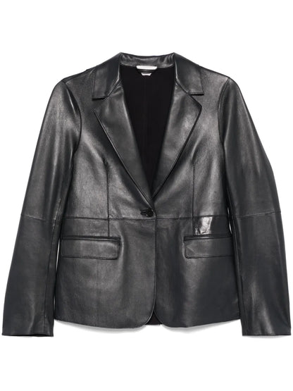 Leather Blazer
