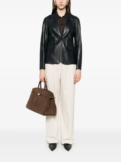 Leather Blazer
