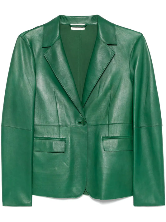 Leather Blazer
