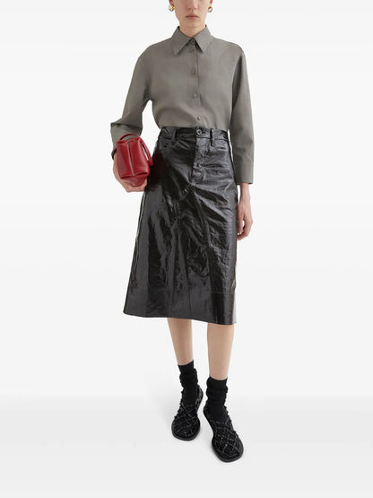 Curved Hem Shirt