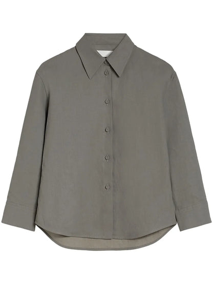 Curved Hem Shirt