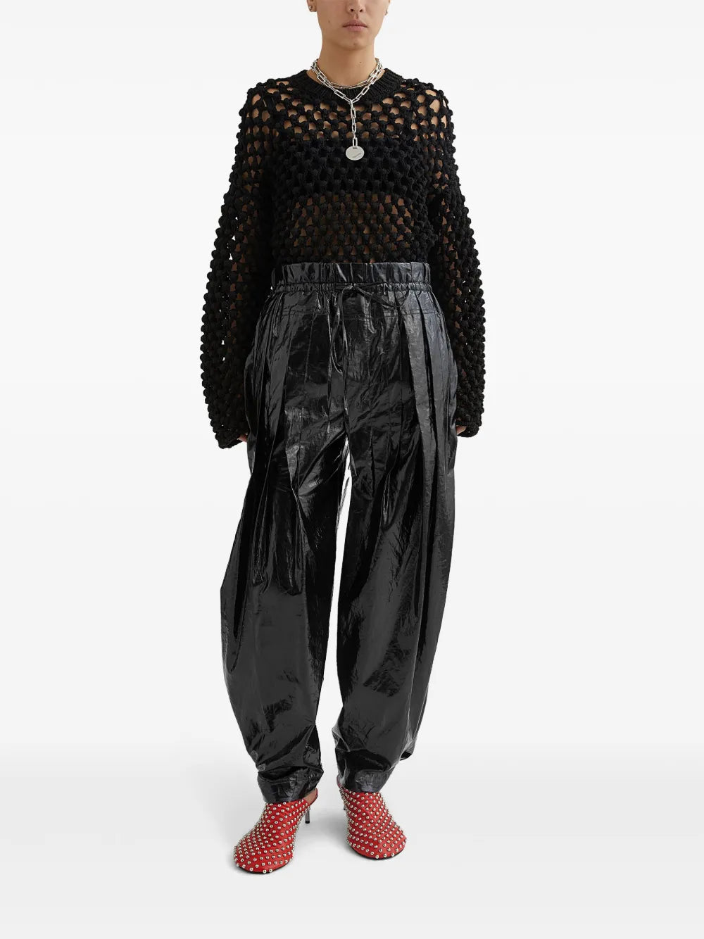 Open Knit Sweater